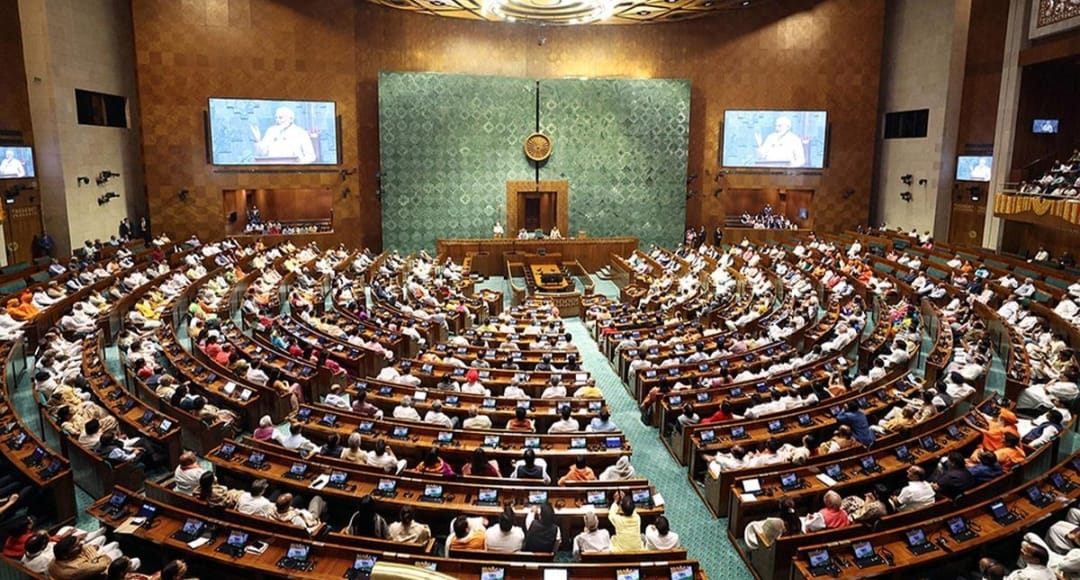Indian Parliament building representing India political landscape 2026 and electoral power shift analysis